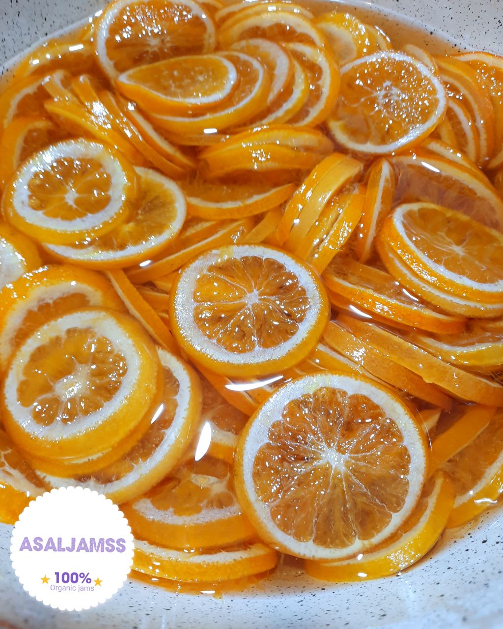 مربای پرتقال حلقه ای