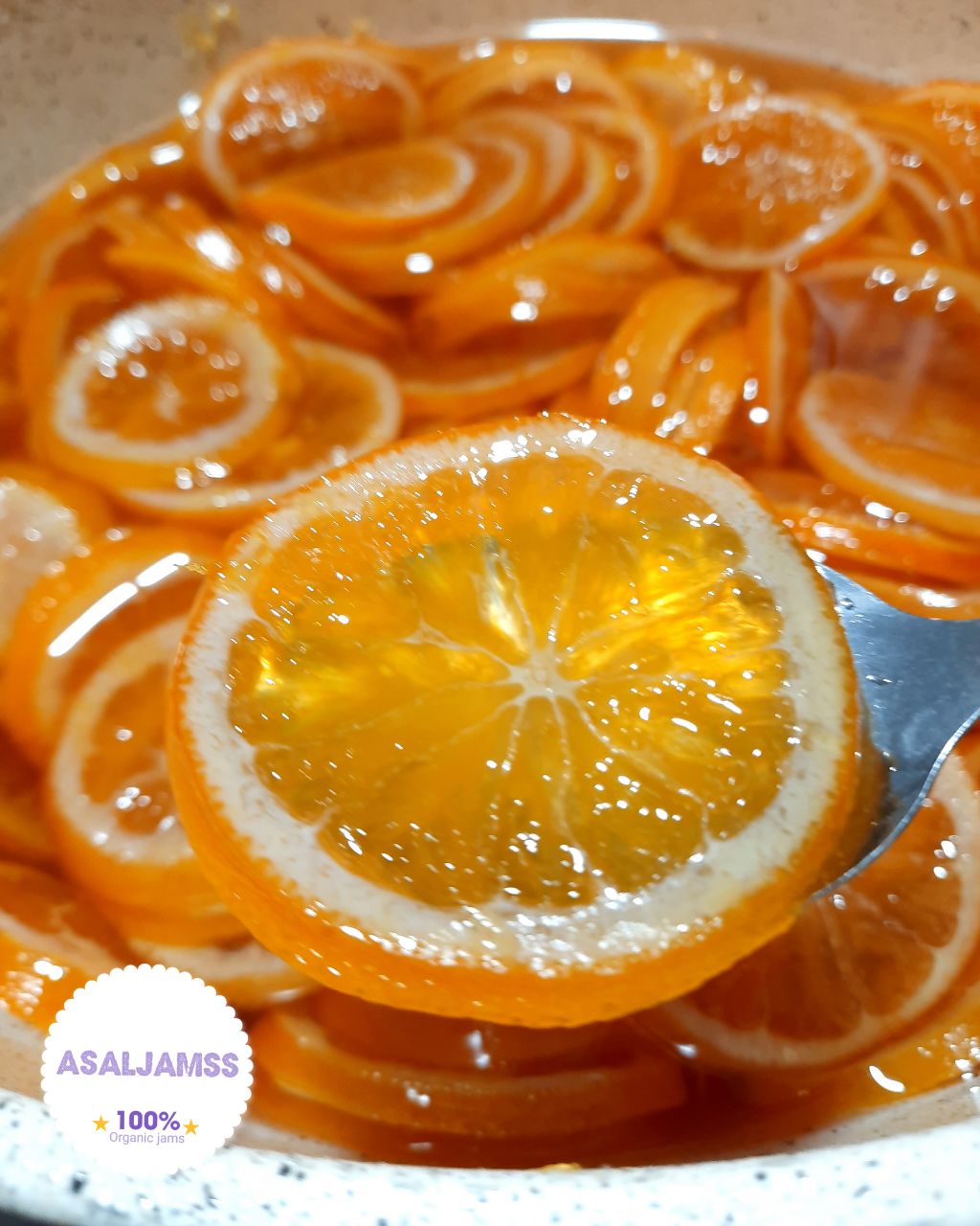 مربای پرتقال حلقه